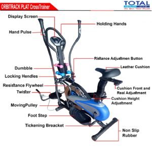 Orbitrack Plat - Elliptical Bike Cross Trainer