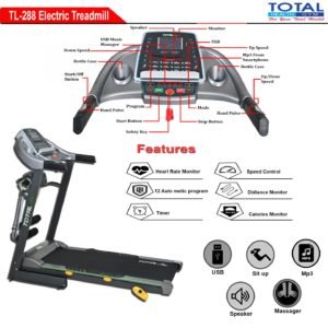 Treadmill Listrik TL-288 - Manual Incline