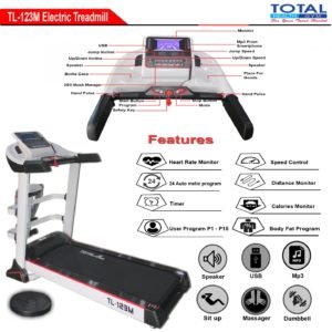 TL-123M Electric Treadmill Auto Incline